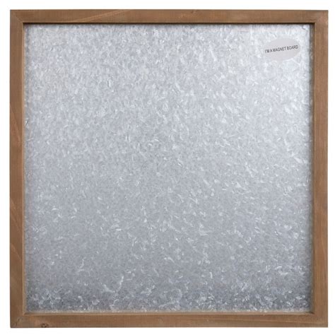 galvanized sheet metal magnetic board|metal memo board.